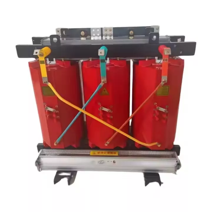 Transformator Daya Resin Cor Tipe Kering Paduan Amorf Tiga Fase 10kv