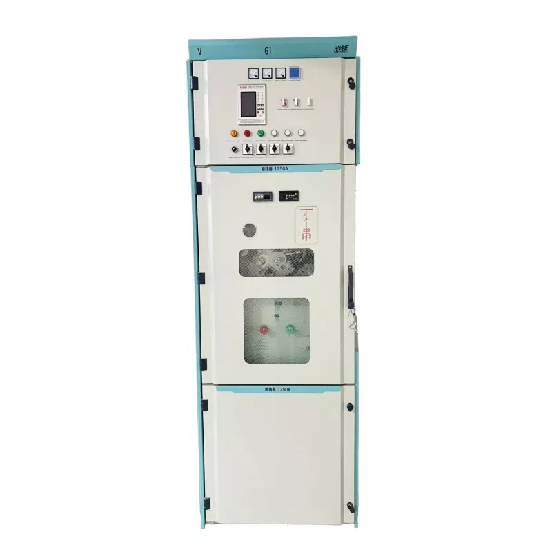 Switchgear Distribusi Kompak Panel RMU Berinsulasi Gas 33KV/36KV SF6 Tegangan Menengah